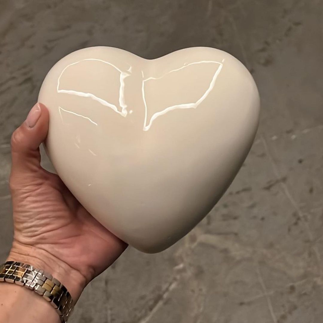 Corazón de Cerámica